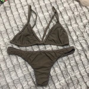 Posh Pua Tan Bikini Set